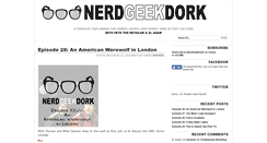 Desktop Screenshot of nerdgeekdork.com